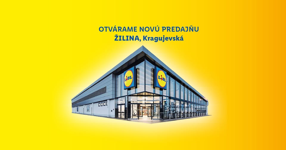 Otvárame novú predajňu v Žiline