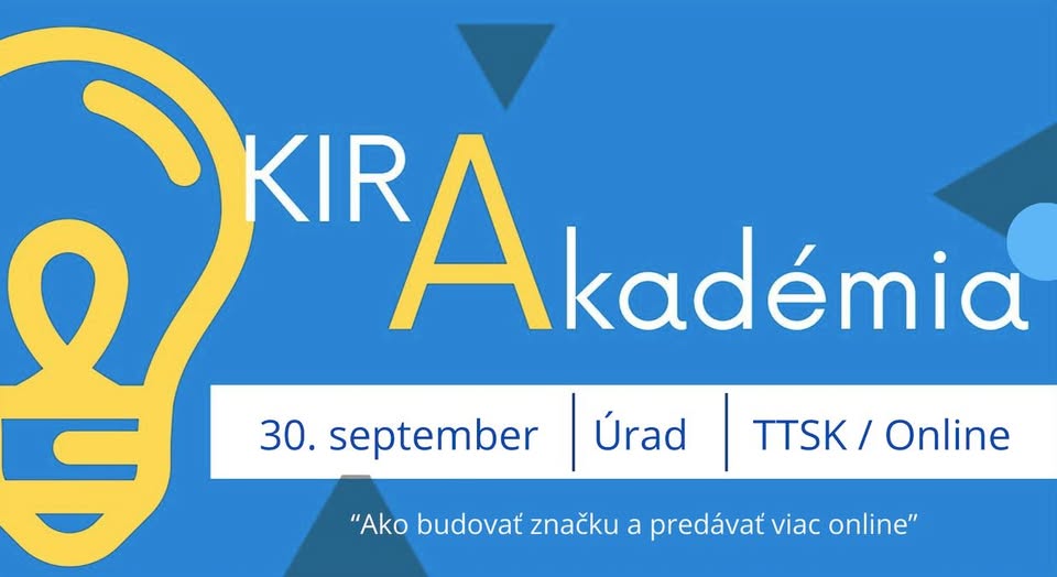 KIRA Akadémia: Bezplatné vzdelávanie pre malých a stredných podnikateľov