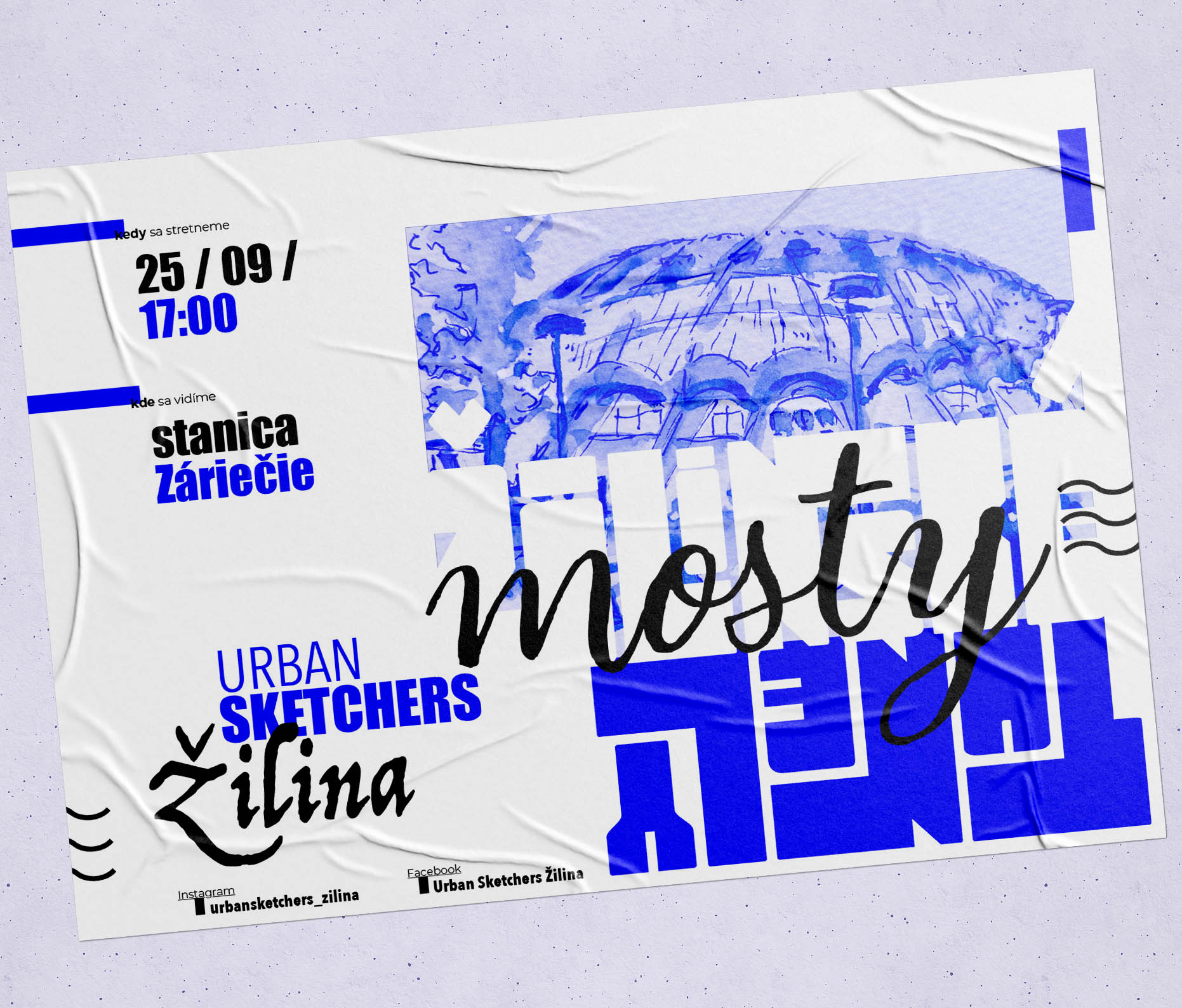 Urban Sketchers Žilina sa opäť vidia vo štvrtok 25. septembra