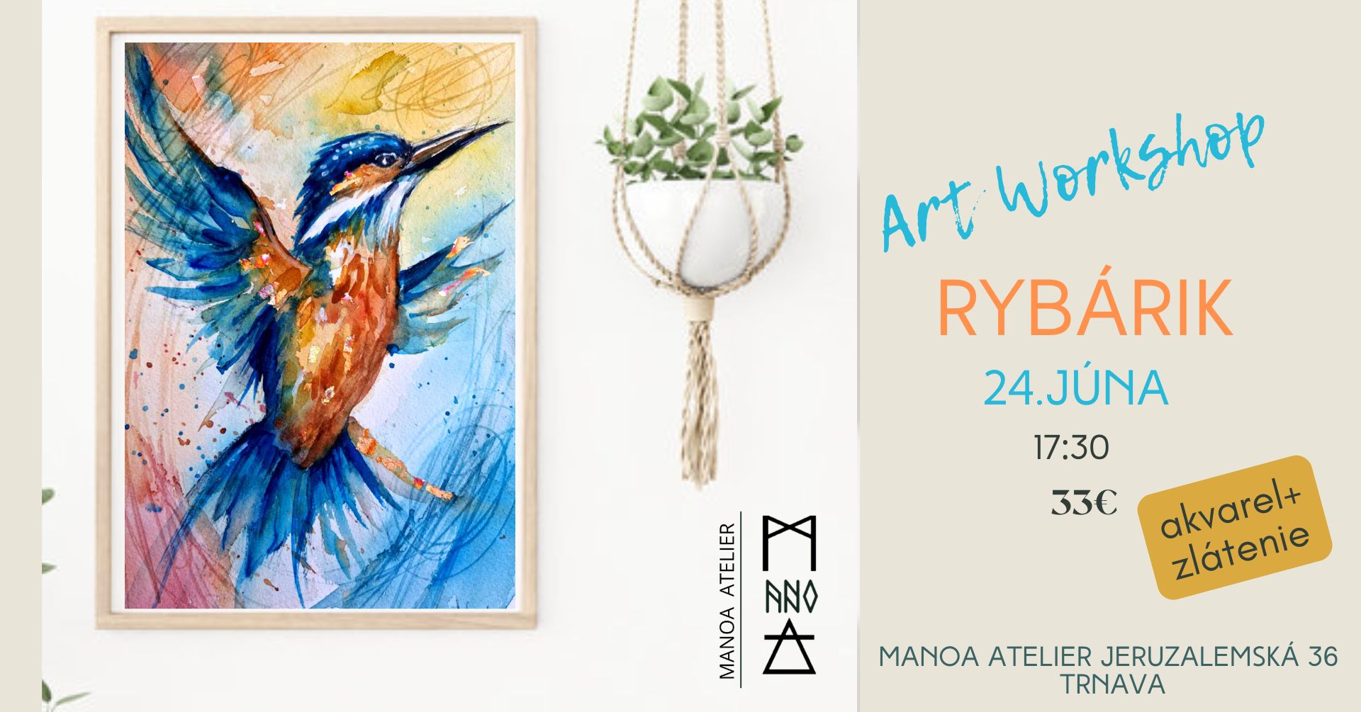 Art workshop - Rybárik