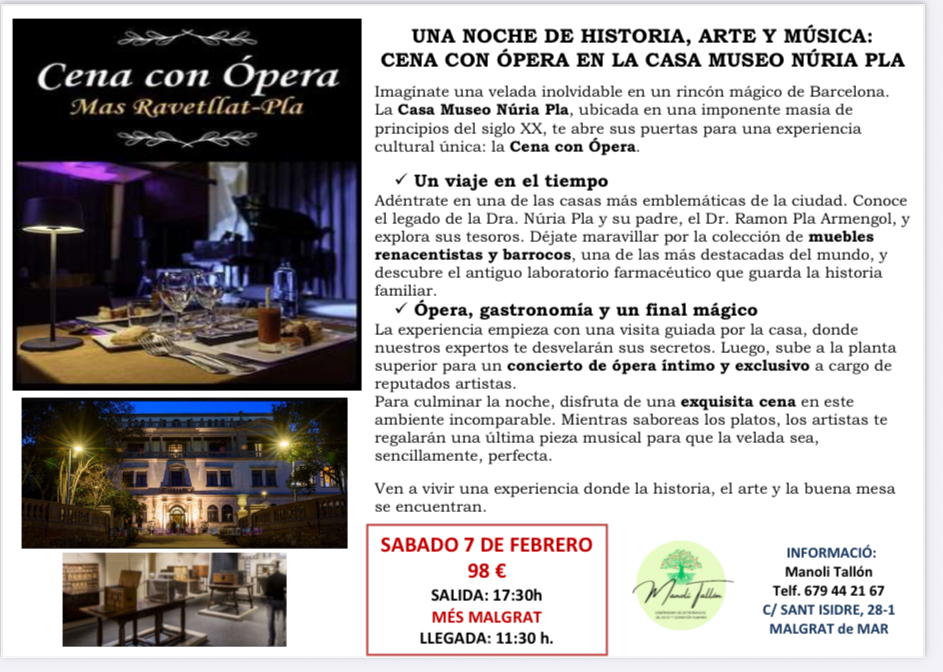 SALIDA "EXPERIENCIA DE ARTE, MÚSICA Y GASTRONOMÍA"