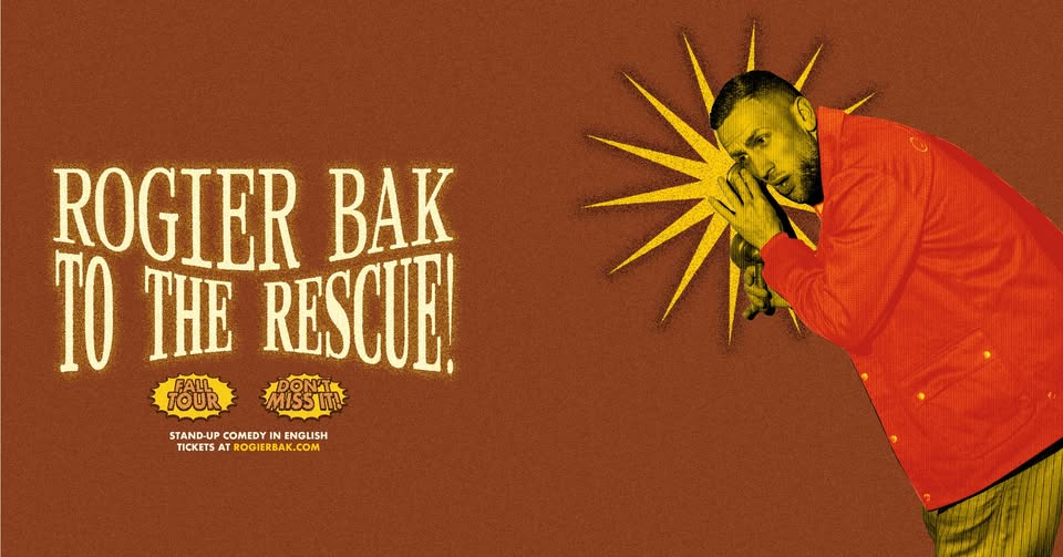 Rogier Bak To The Rescue! • Amsterdam • English Stand-Up Comedy