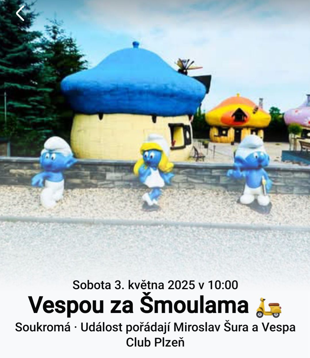 Vespou za Šmoulama