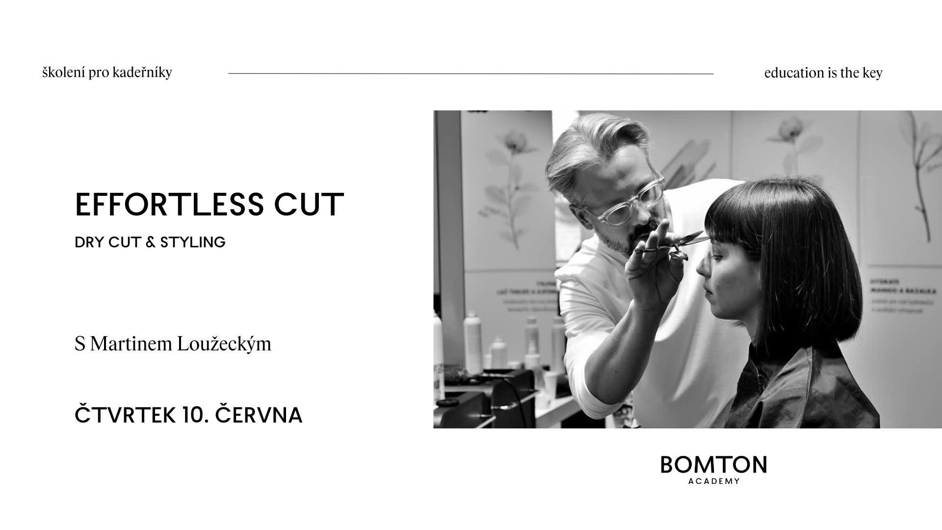 Effortless Cut: dry cut & styling