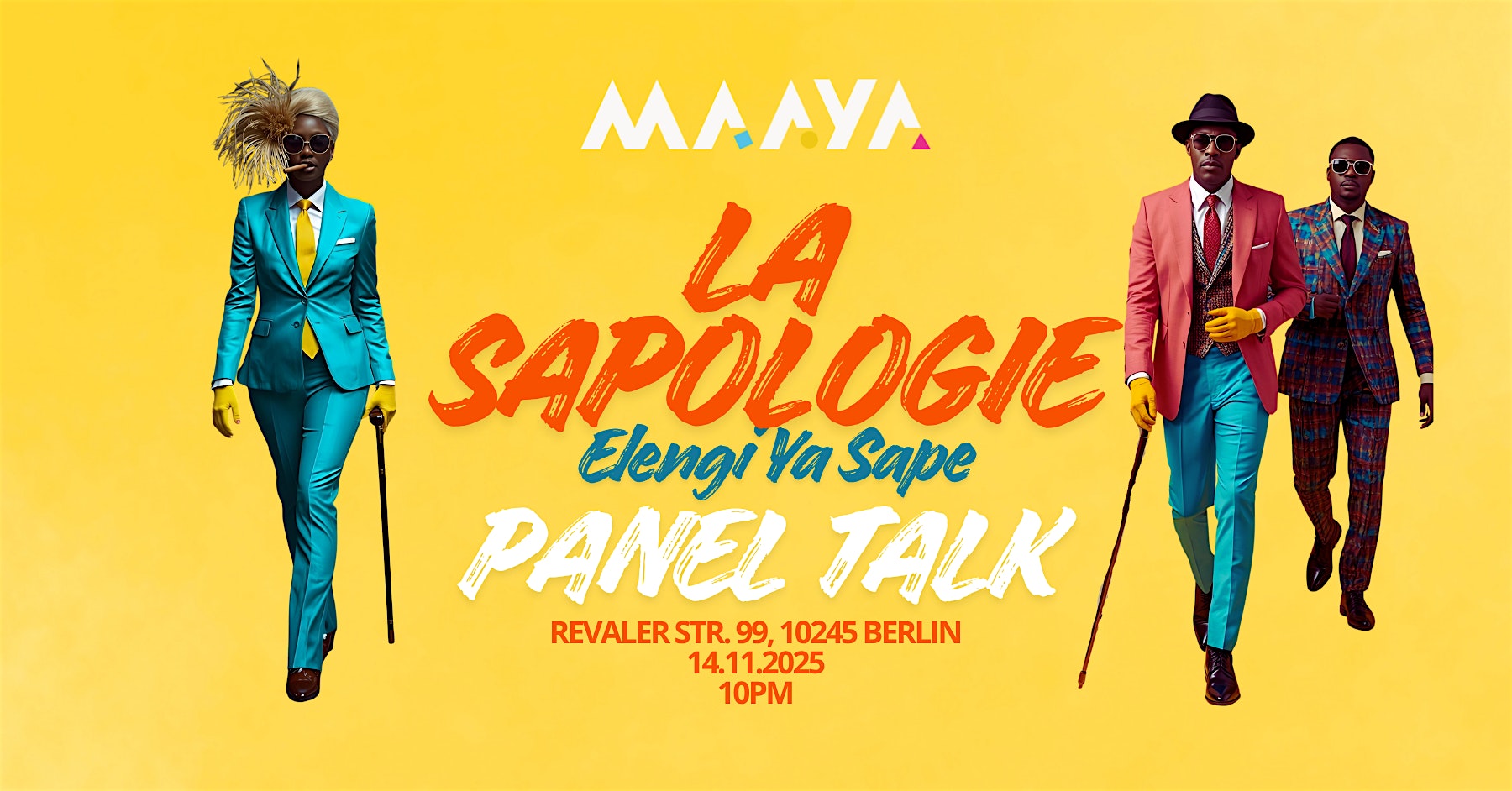 LA SAPOLOGIE – PANEL TALK – Music, Dance & Fashion from Congo