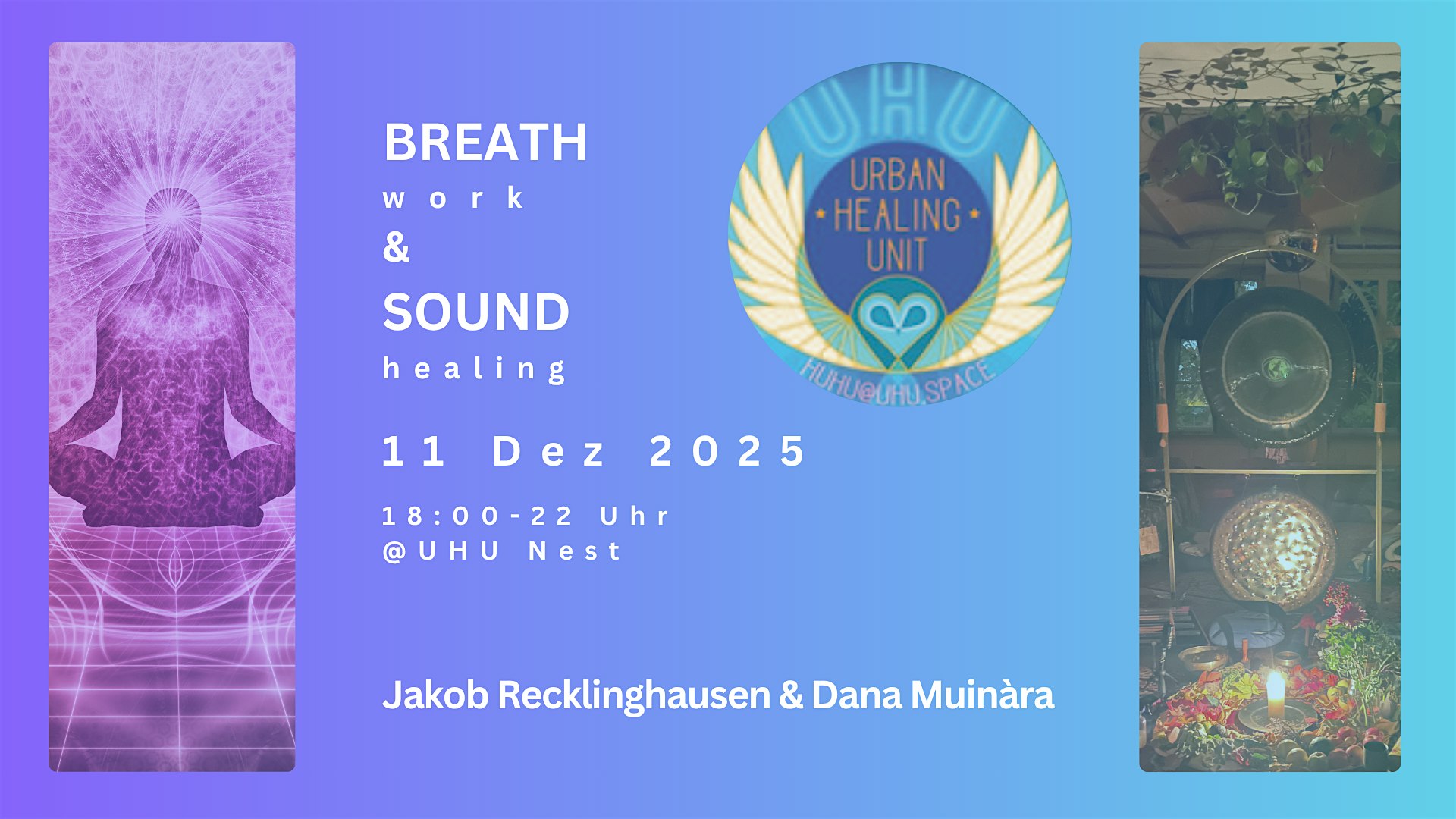 Atem sei Klang! Breathwork mit Gongreise