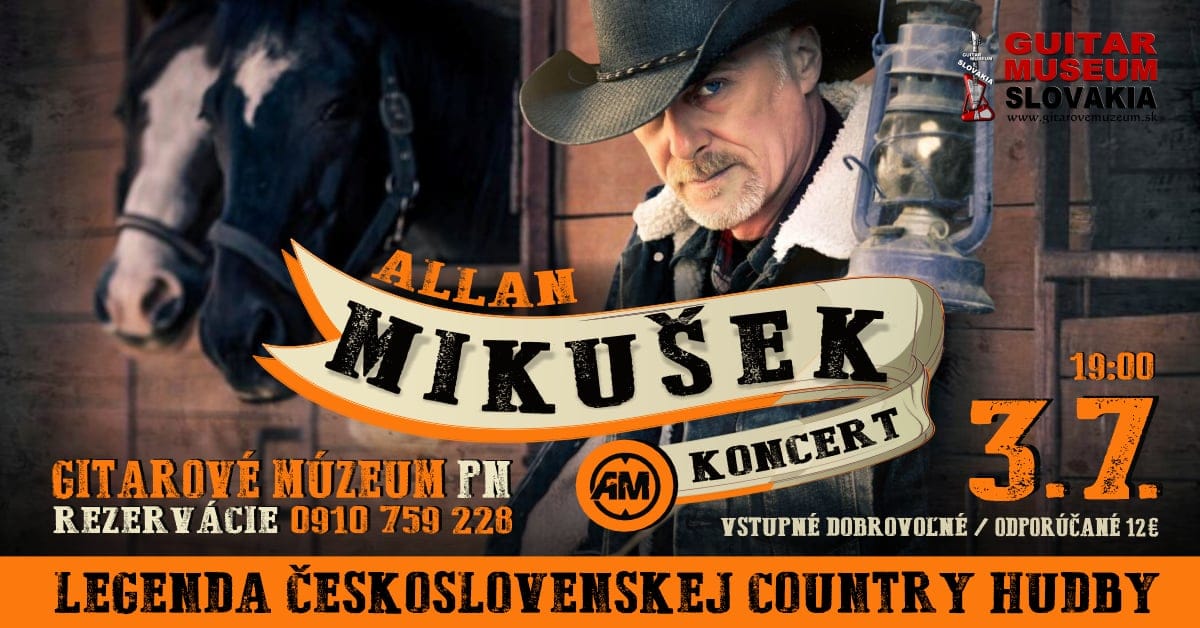 ALLAN MIKUŠEK v Gitarovom Múzeu