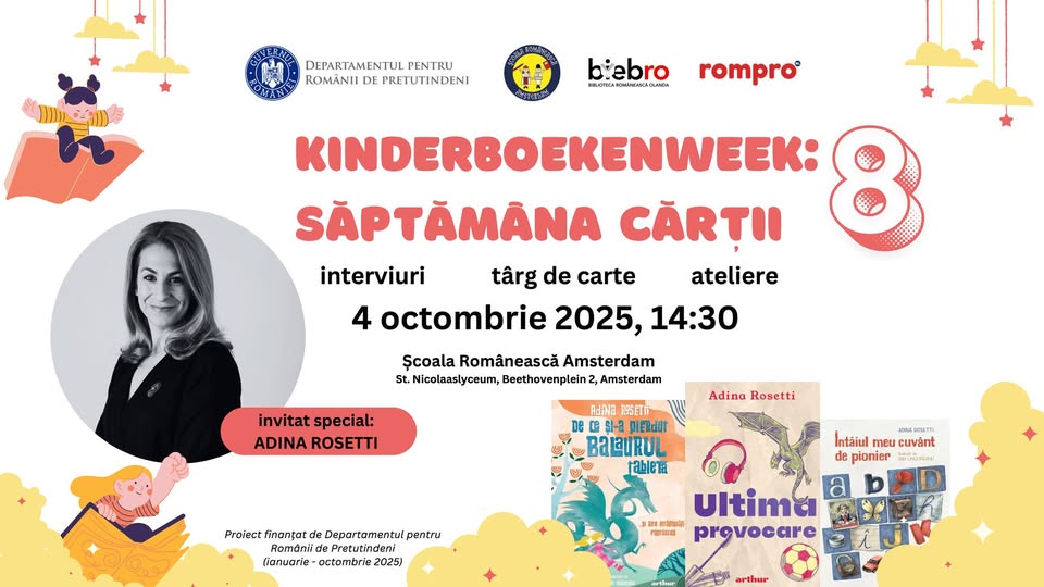 Kinderboekenweek: Săptămâna Cărții ediția a 8-a "Vol Avontuur! Aventurierii"