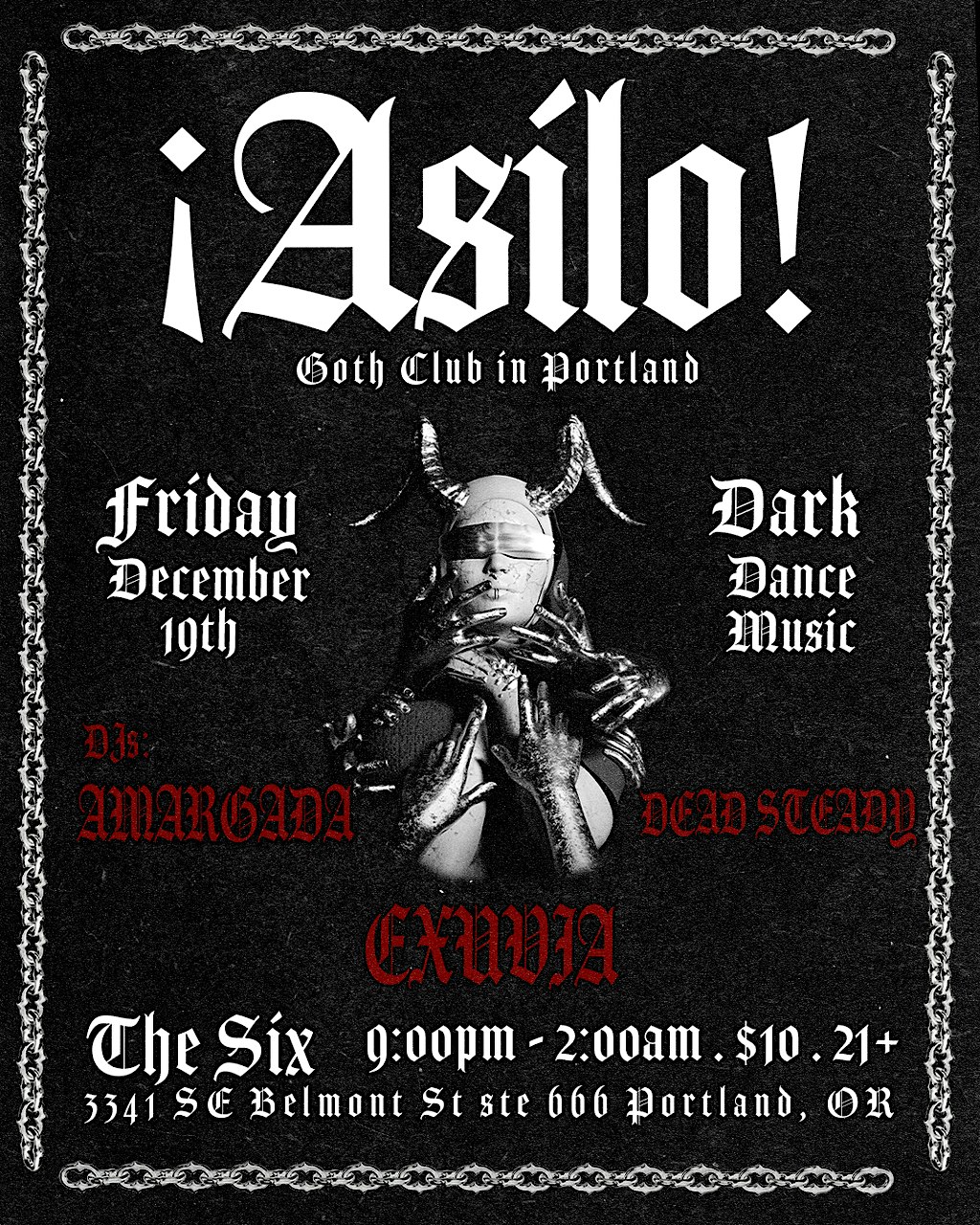 ¡Asilo! Goth Club in Portland