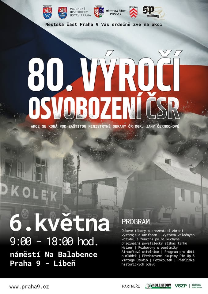 80. výročí osvobozeni ČSR