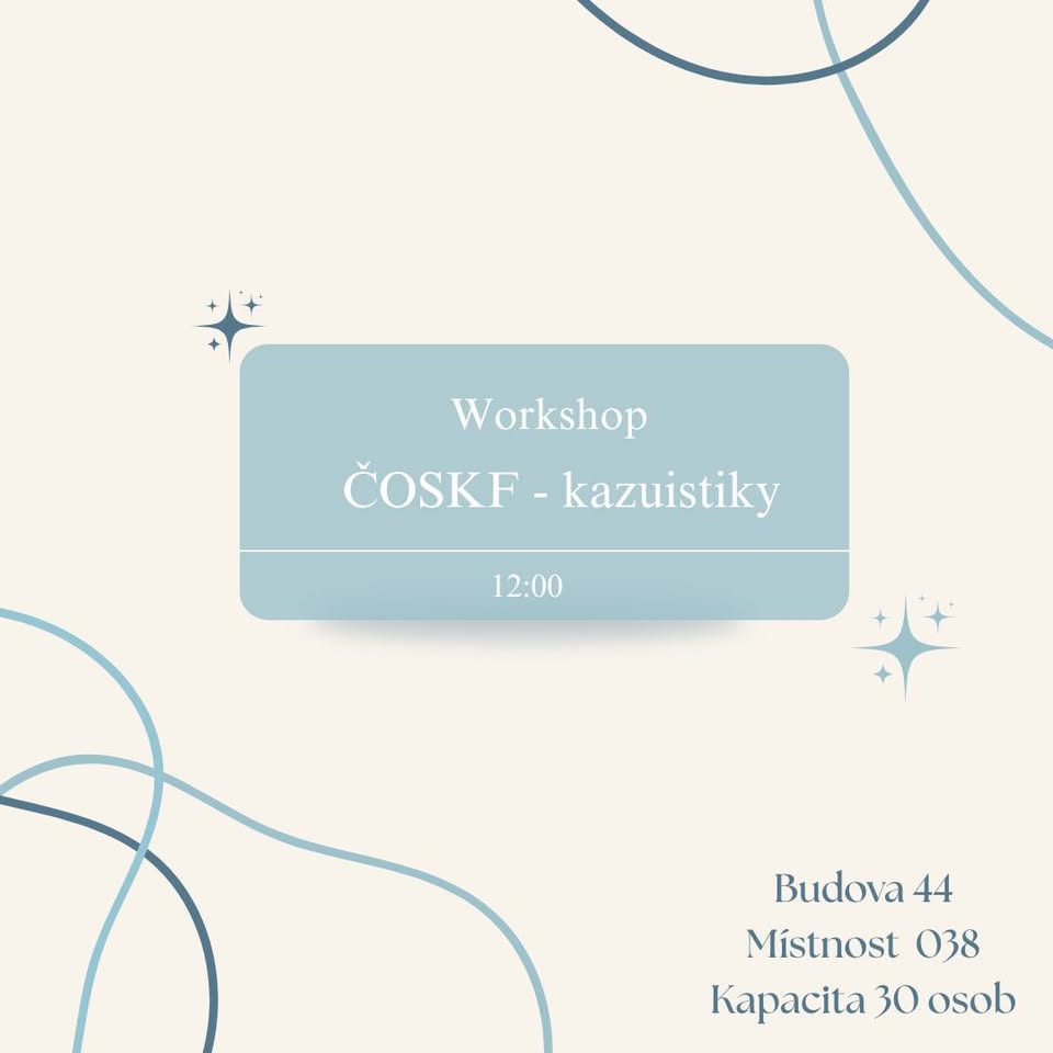 Workshop JF - ČOSKF kazuistiky