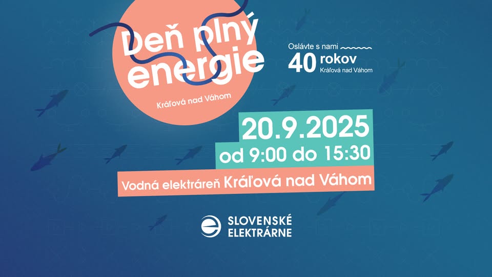 Deň plný energie na vodnej elektrárni Kráľová nad Váhom