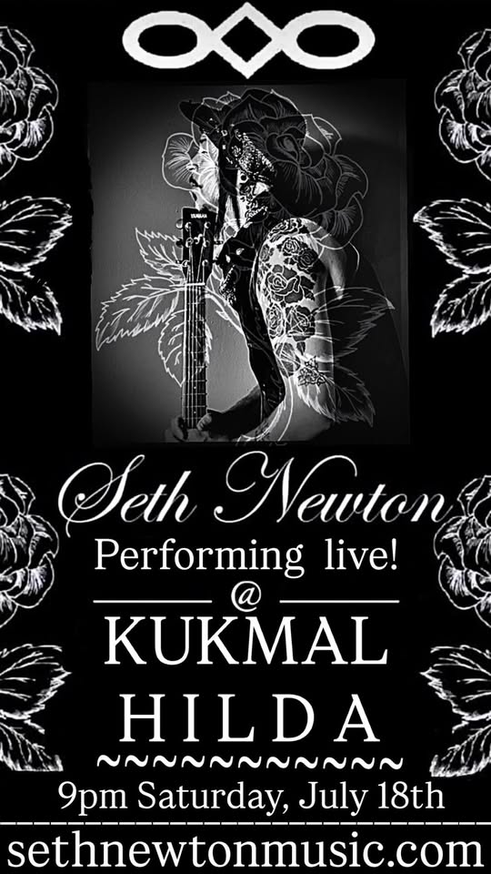 Seth Newton *LIVE* @ KUKMAL HILDA {Prague,Czech Republic}