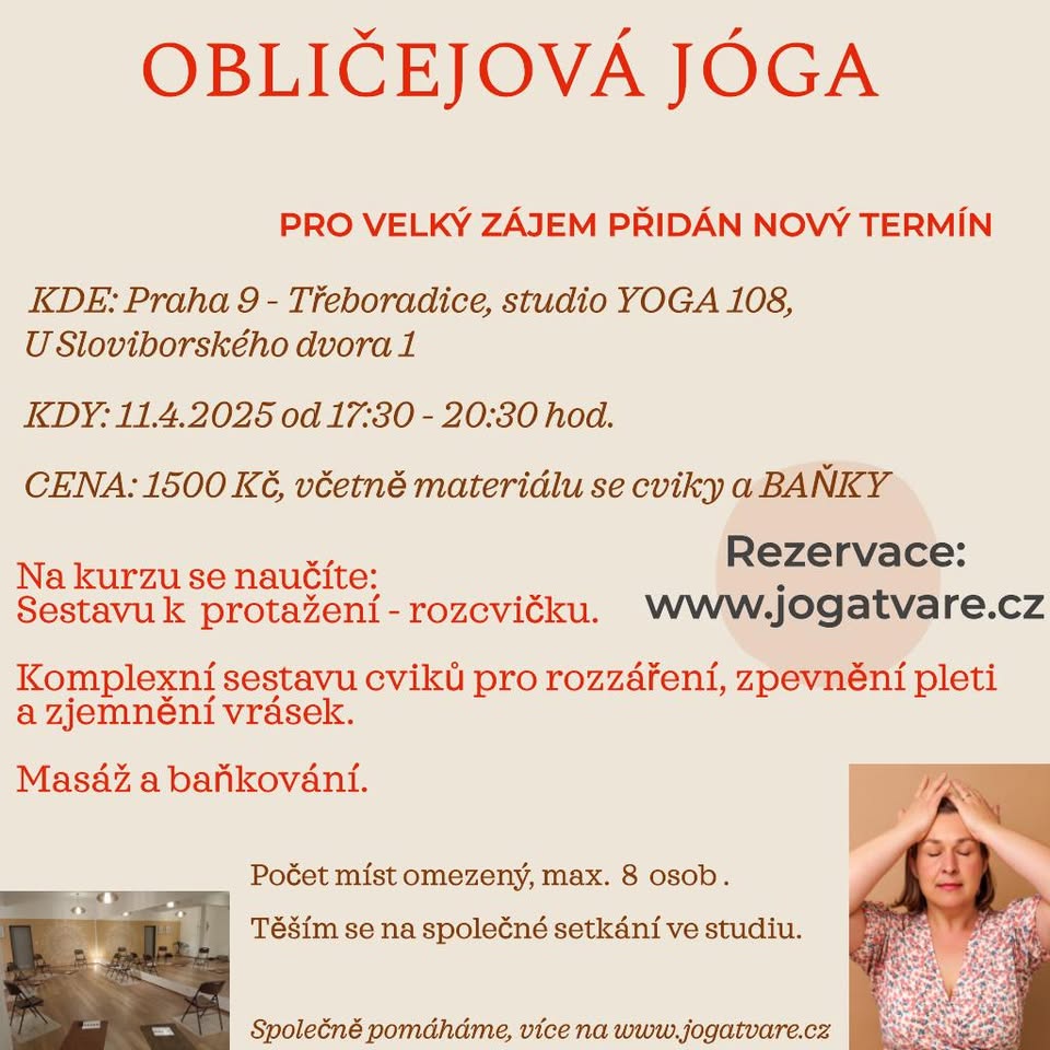 Kurz obličejové jógy