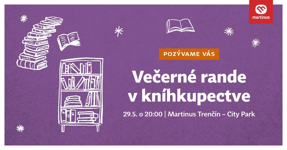 Večerné rande v kníhkupectve