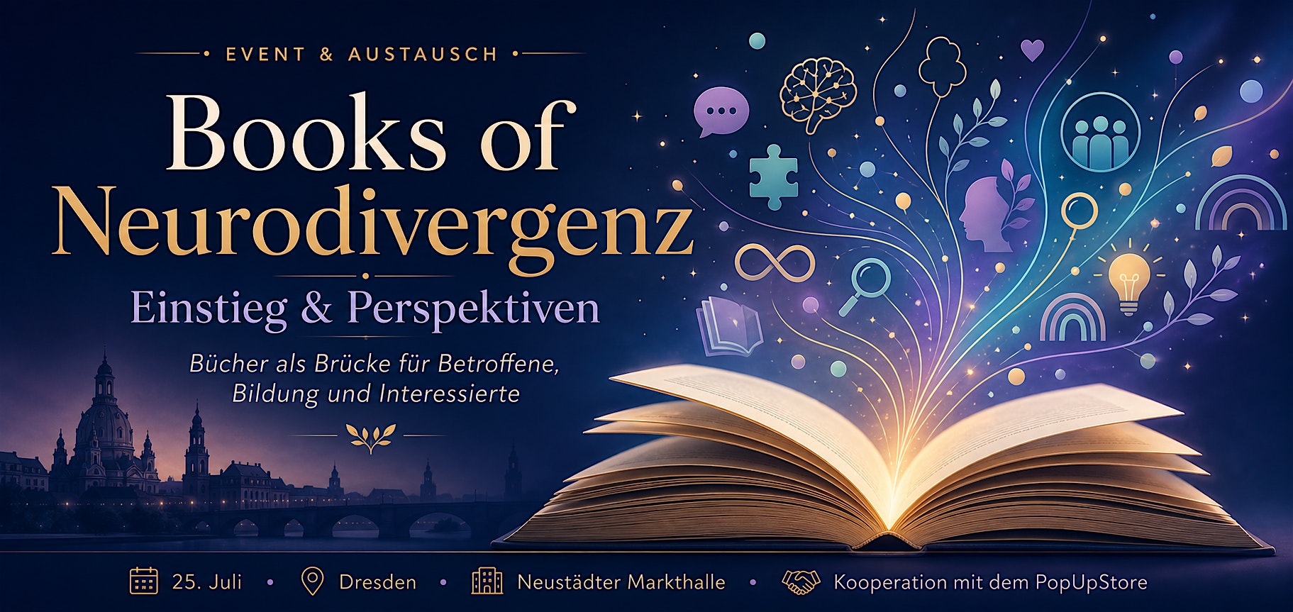 Books of Neurodivergenz: Einstieg & Perspektiven