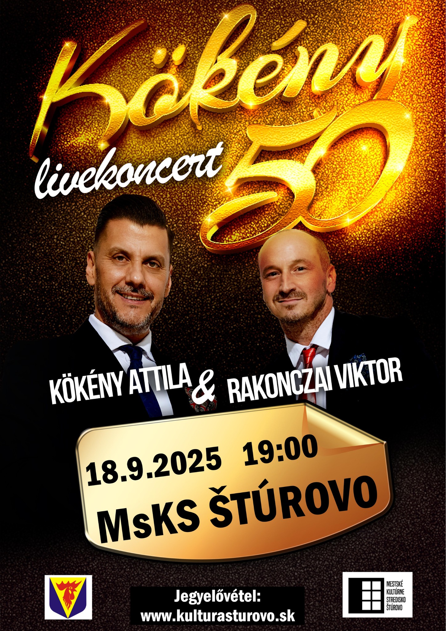 Kökény 50 – Koncertturné Rakonczai Viktorral!