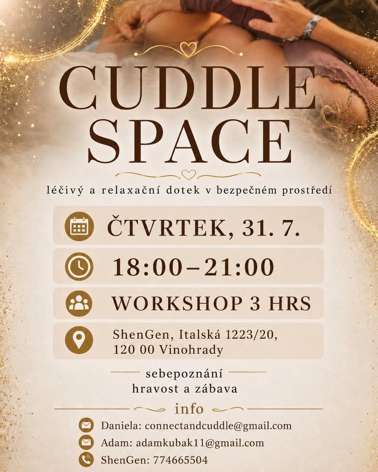 Cuddle Space – relaxace dotykem