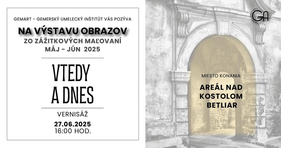 Vernisáž k výstave "Vtedy a dnes", Betliar