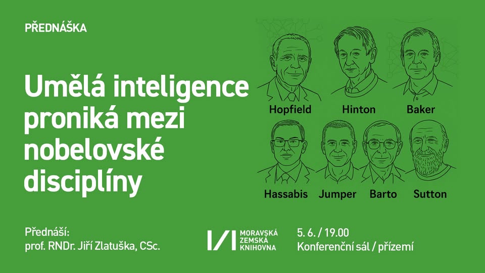 Umělá inteligence proniká mezi nobelovské disciplíny