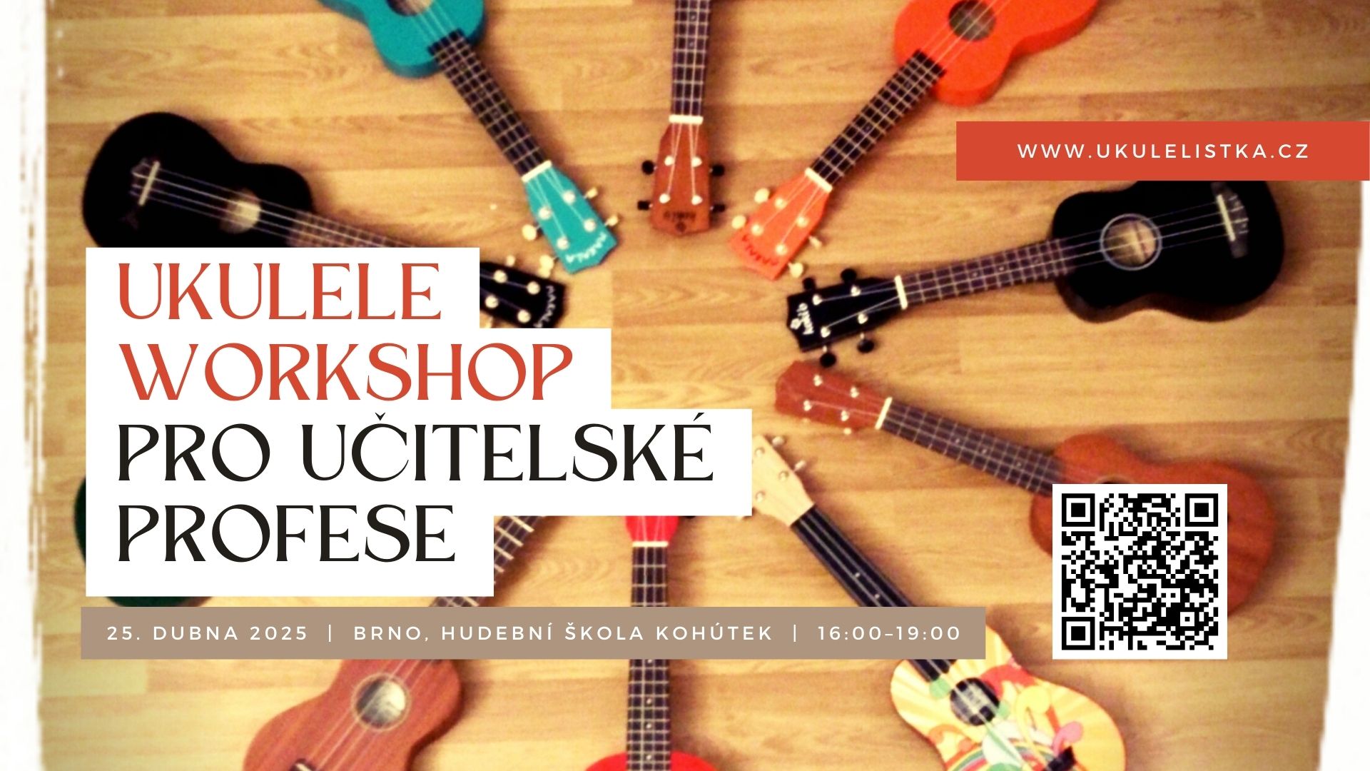 Ukulele workshop pro učitelské profese