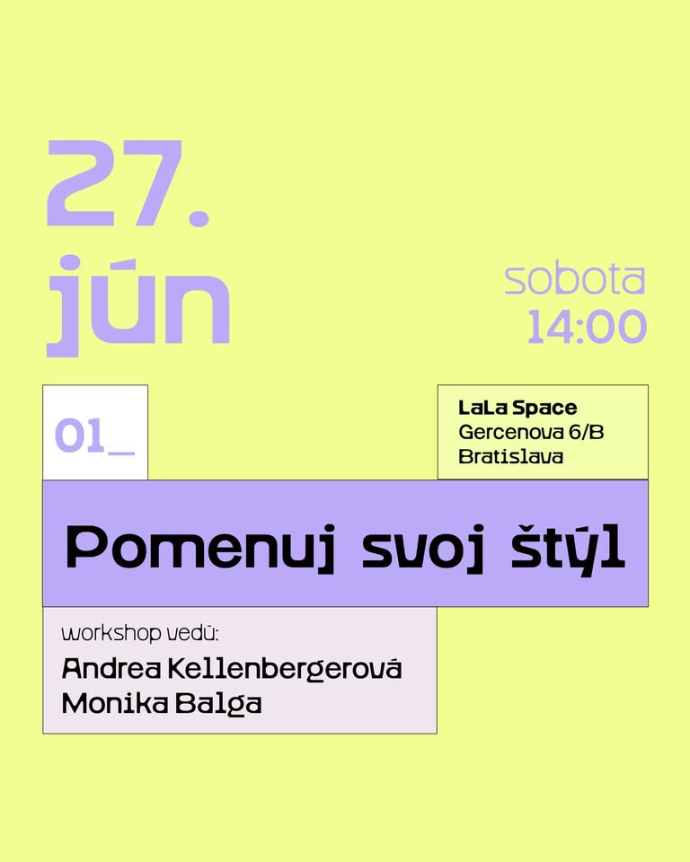 ZÁŽITKOVÝ WORKSHOP INTERIÉROVÉHO DIZAJNU: POMENUJ SVOJ ŠTÝL