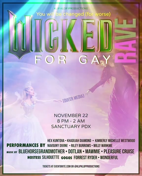 WICKED RAVE: For Gay