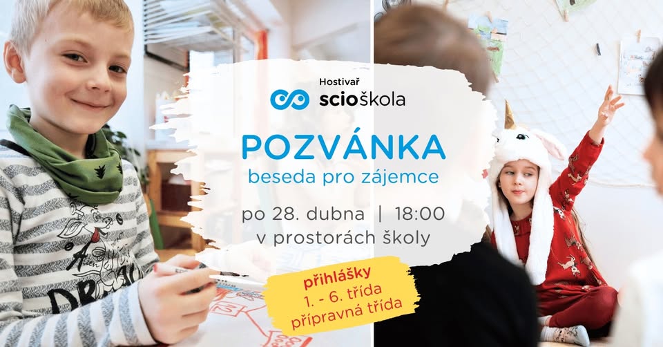 Beseda pro zájemce | od záři '25 začínáme!