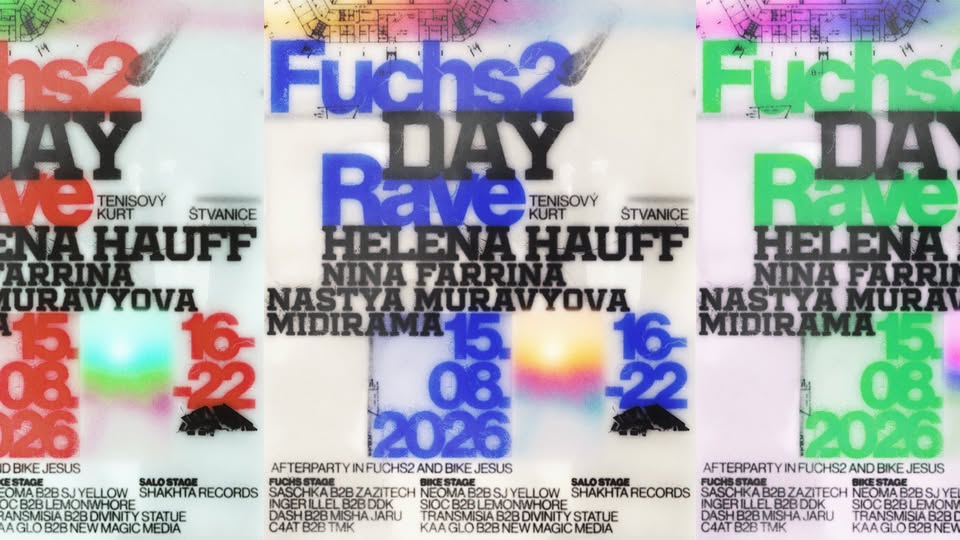 F2 DAY RAVE: Helena Hauff ★ Nina Farrina ★ Nastya Muravyova ★ Midirama