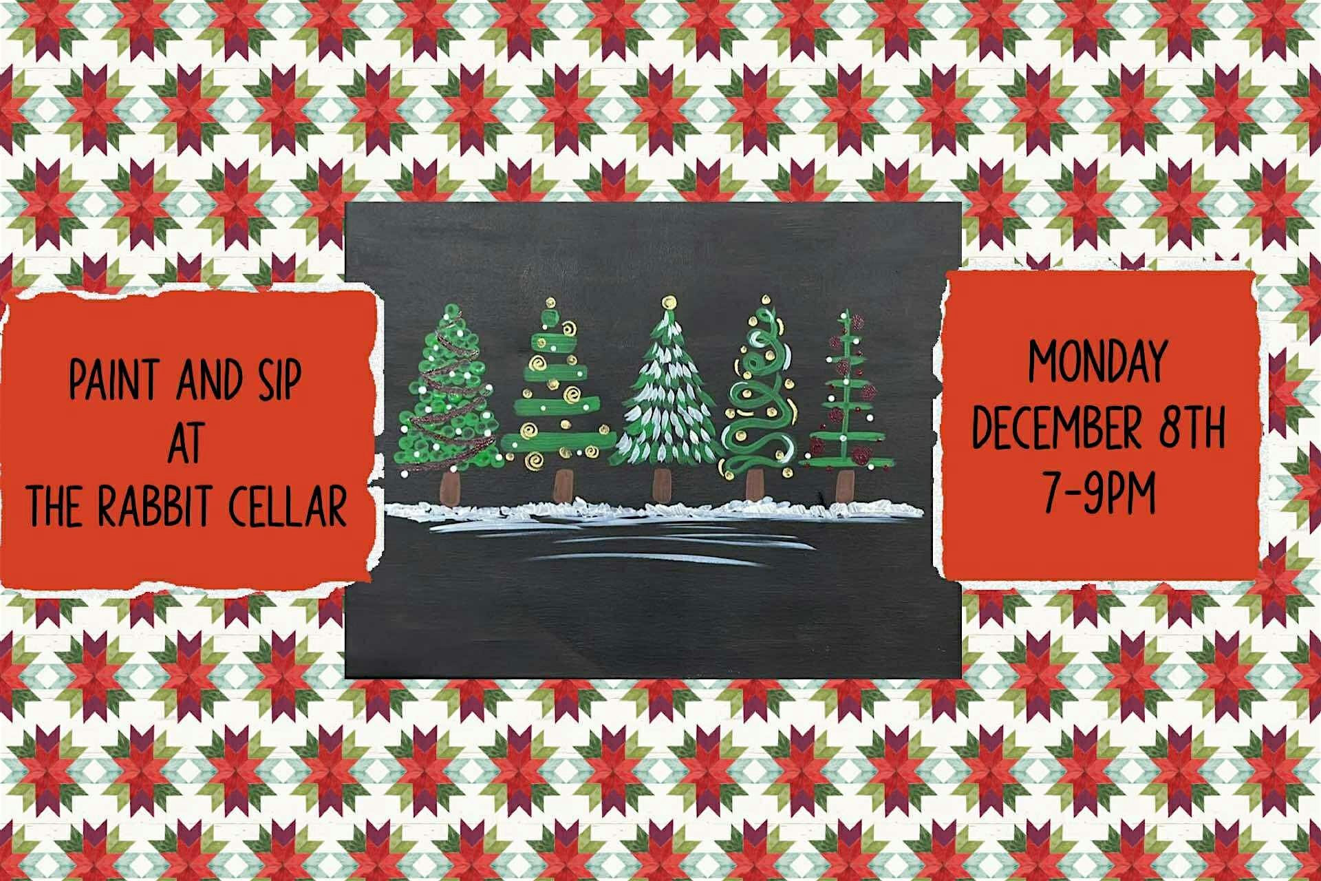Paint and Sip at The Rabbit Cellar Lounge