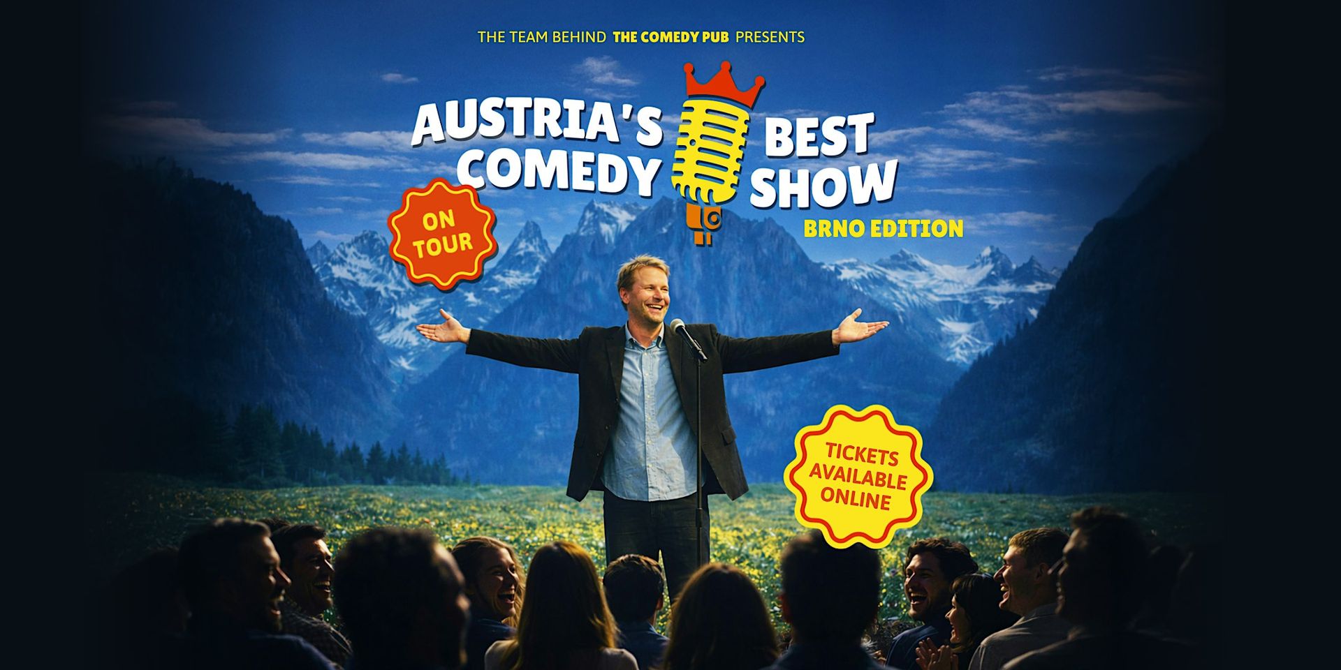 Austria’s Best Comedy Show – Brno Edition | English Stand-Up Comedy