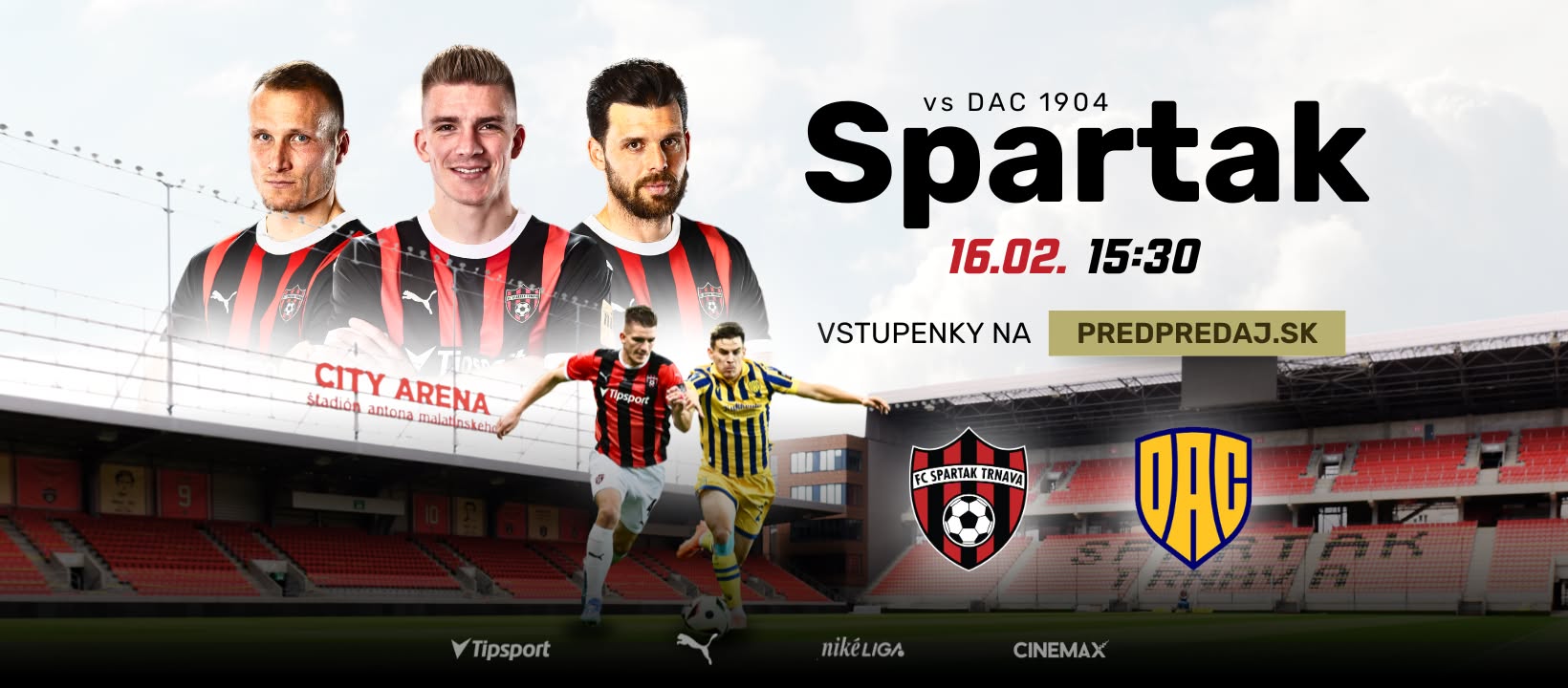 Domáca ligová premiéra v roku 2025❗ Spartak vs DAC