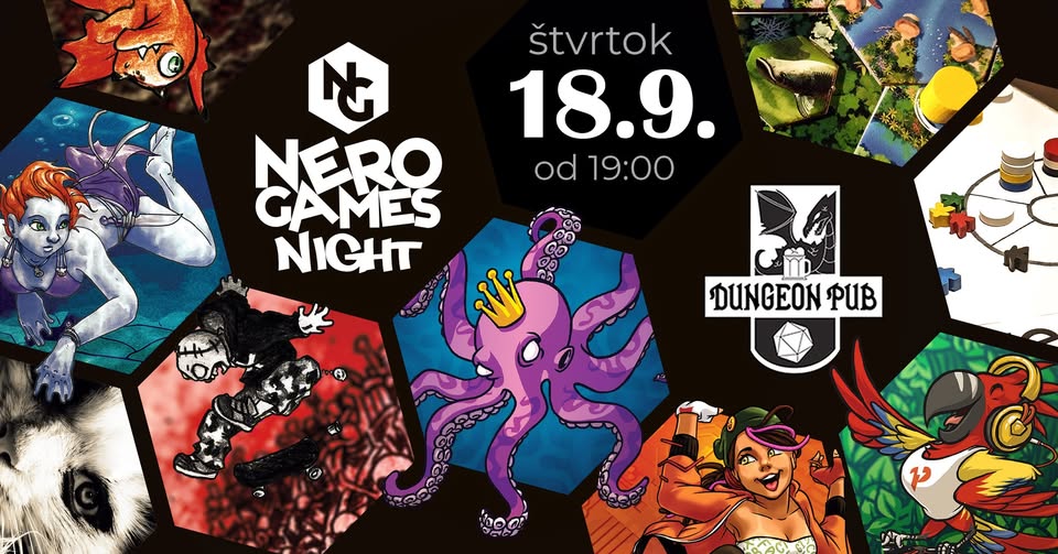 NERO Games BoardGame Night 9/2025