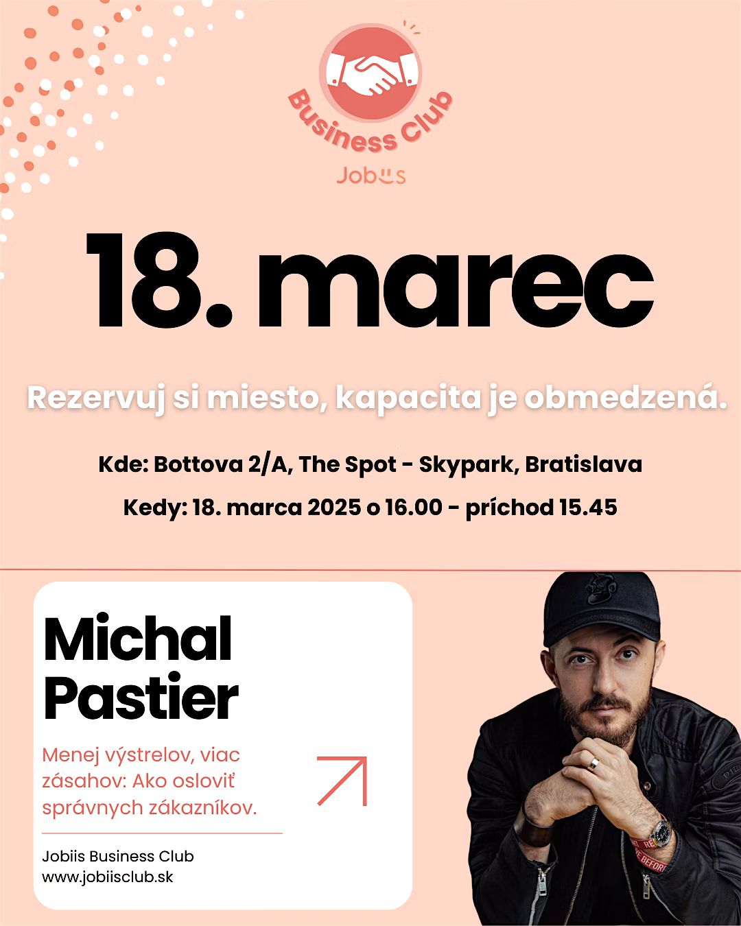 Michal Pastier - Menej výstrelov, viac zásahov: Ako osloviť správnych zákaz