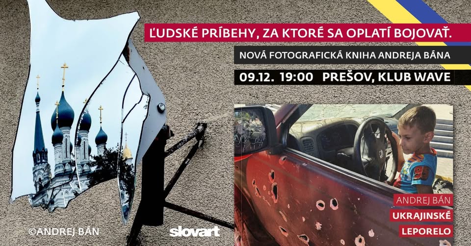 UKRAJINSKÉ LEPORELO: Diskusia s Andrejom Bánom v Prešove