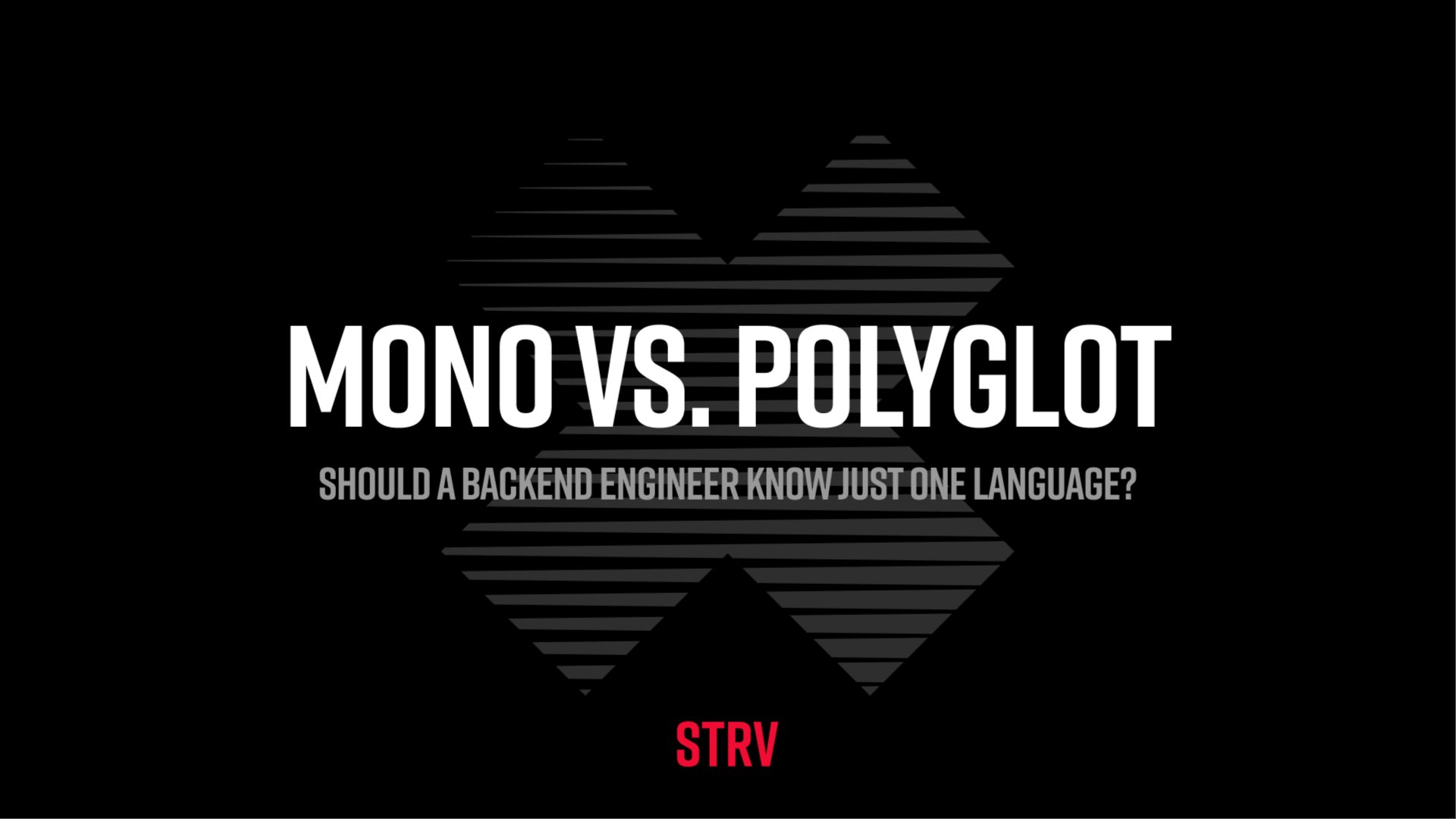 Mono vs. Polyglot (Brno)
