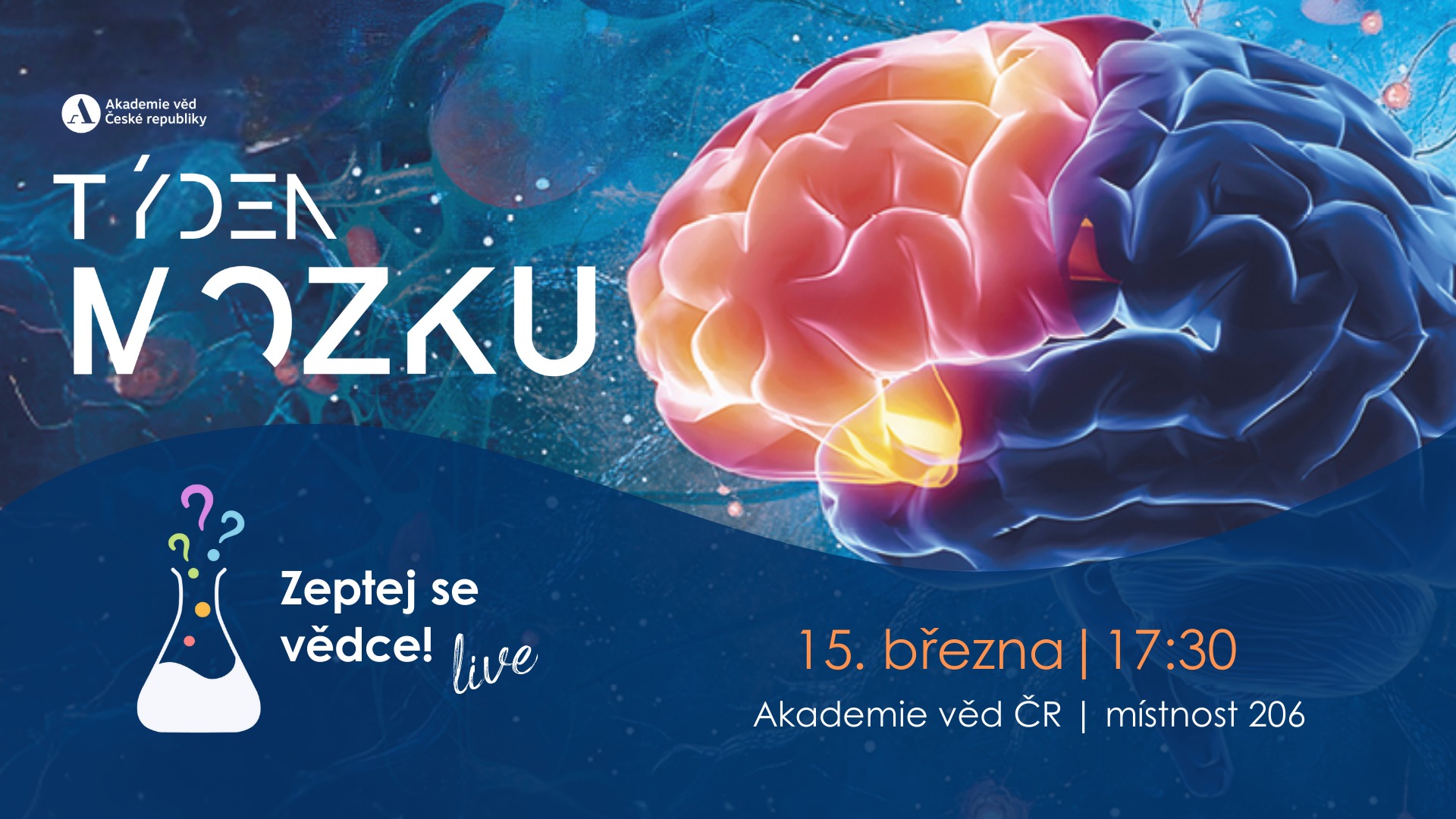 O mozku z nečekaných úhlů pohledu se Zeptej se vědce
