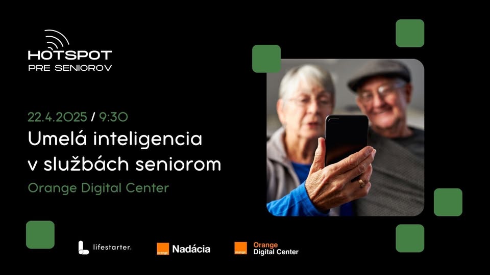 HOTSPOT 🛜🟠Umelá inteligencia v službách seniorov