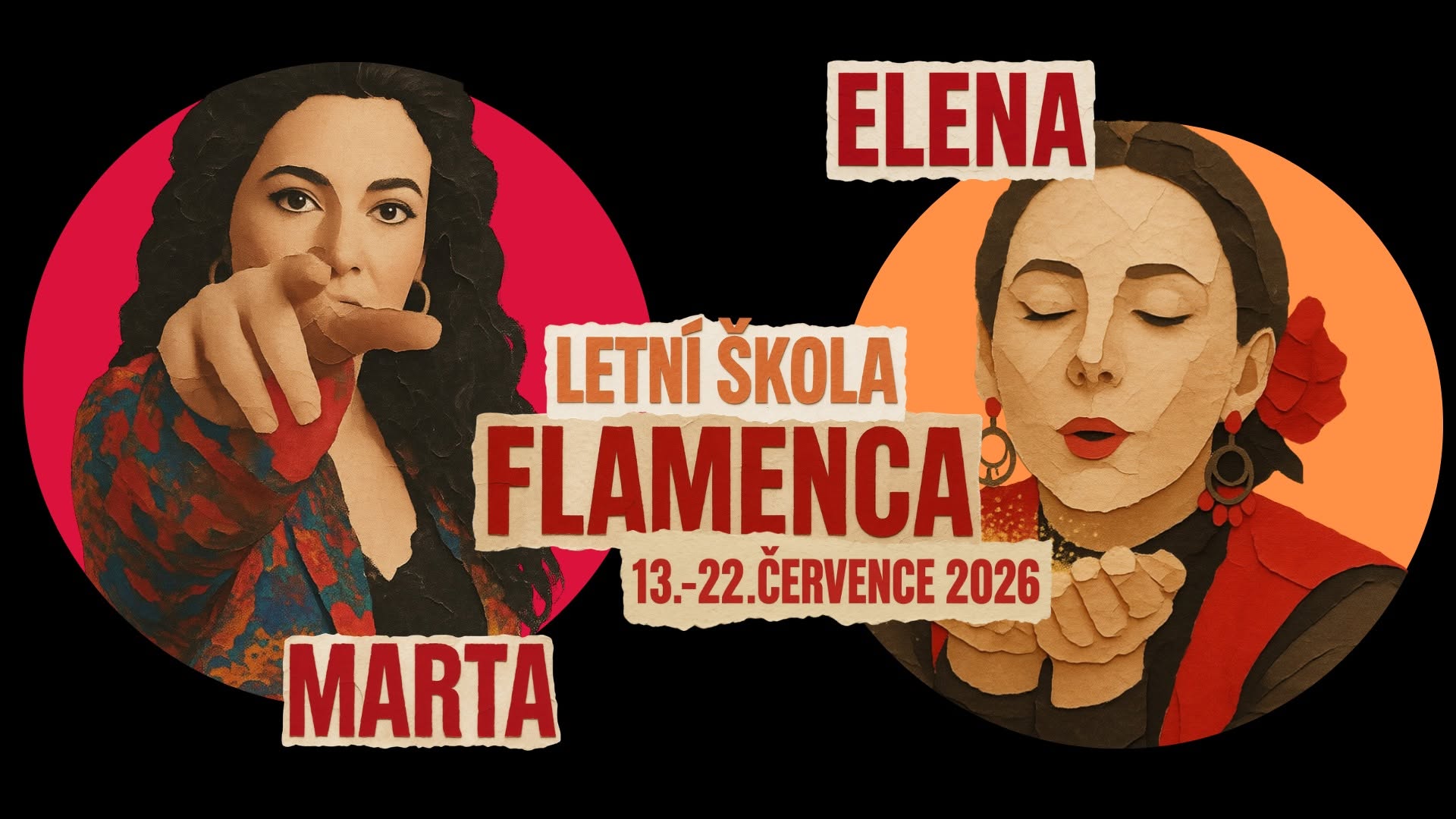 Letní škola flamenca s Martou a Elenou.