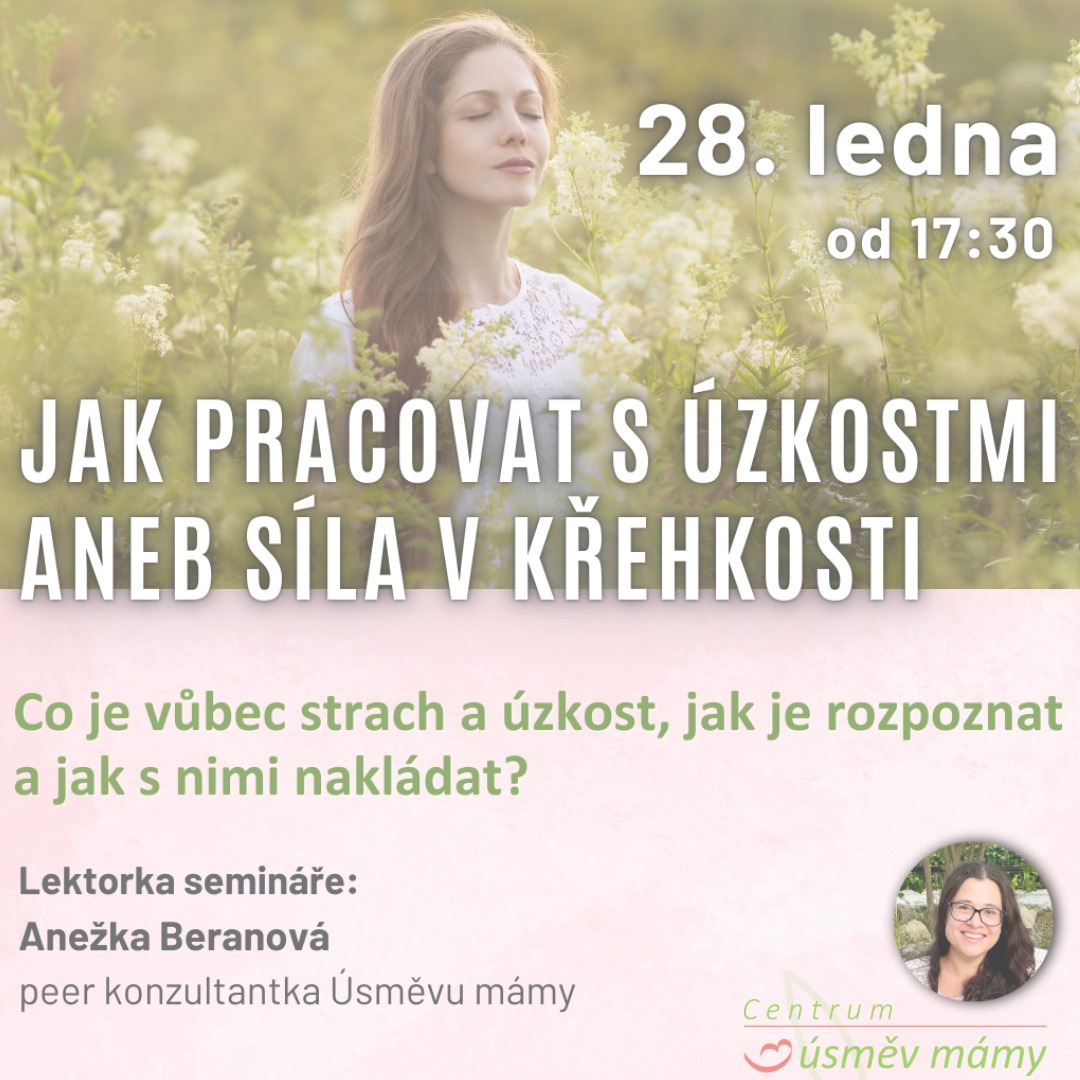 Jak pracovat s úzkostmi aneb síla v křehkosti – seminář