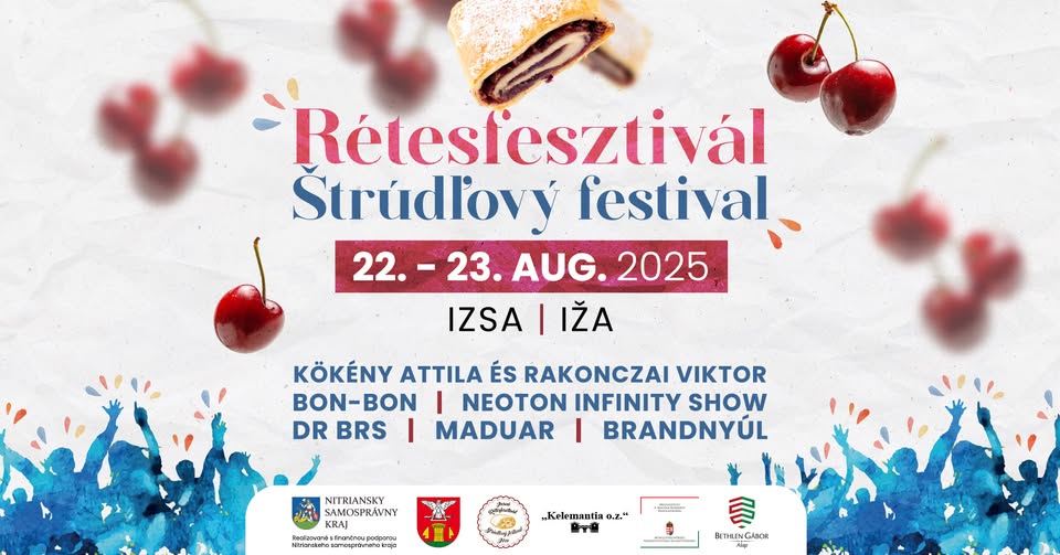 Rétesfesztivál Izsa - Štrúdlový festival Iža