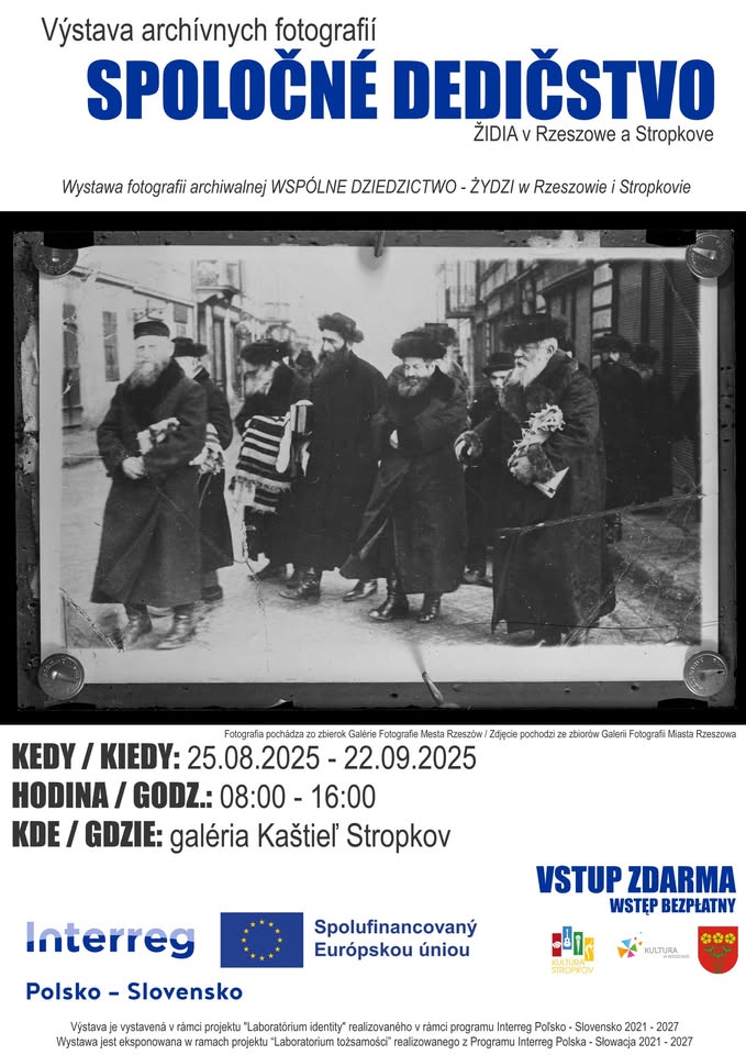SPOLOČNÉ DEDIČSTVO - výstava archívnych fotografií