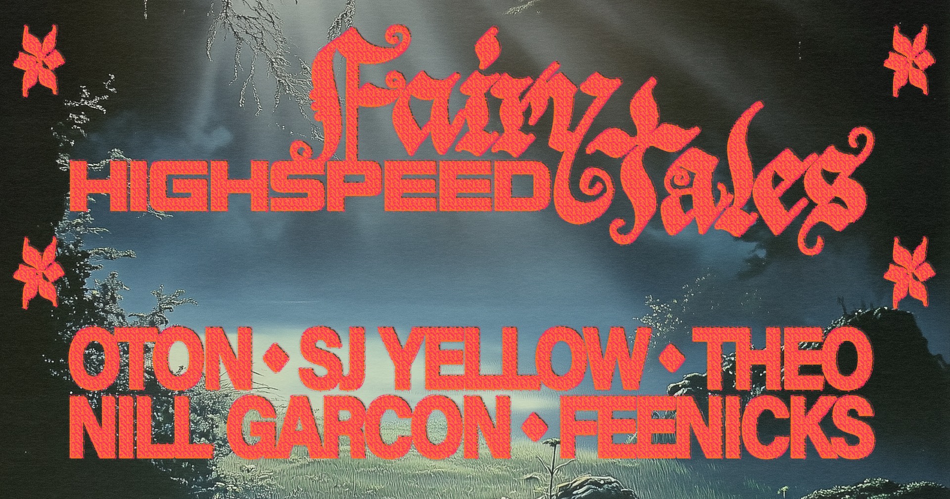 HIGH SPEED FAIRYTALES: Oton ☆ SJ yellow ☆ Theo ☆ Nill Garçon ☆ Feenicks