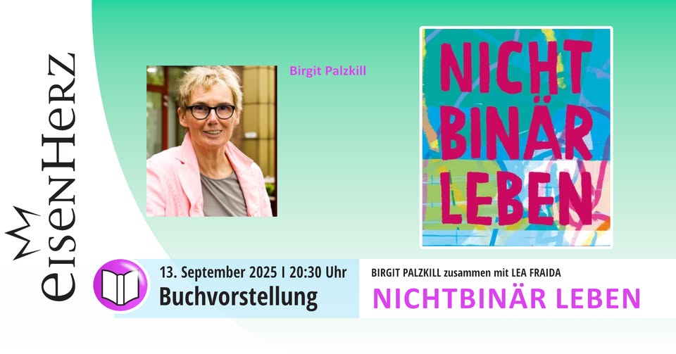 Buchvorstellung und Gespräch: Birgit Palzkill - Nicht binär leben