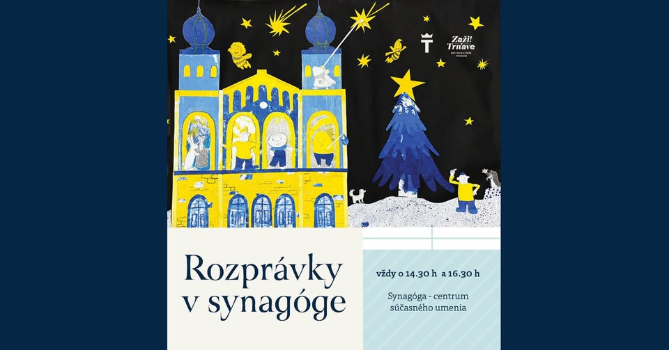 Rozprávky v synagóge 2025: Divadlo na hojdačke – Strašiak Tomáš / 14.30 h a 16.30 h