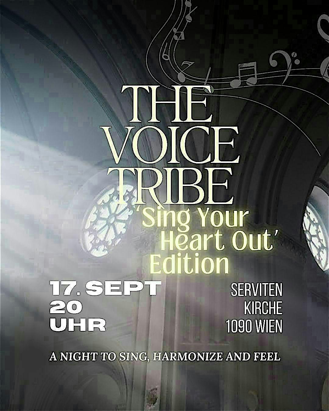 THE VOICE TRIBE Night - 'Sing Your Heart Out' Edition