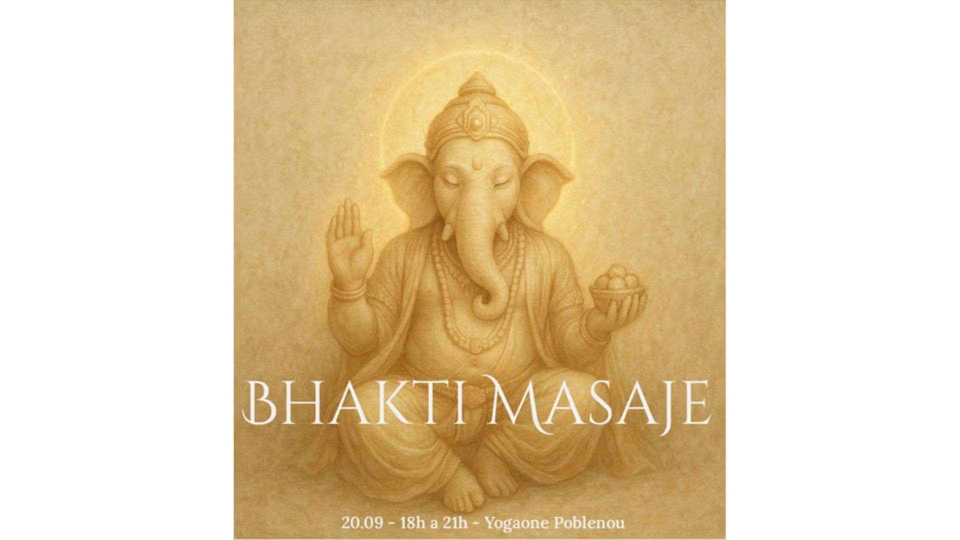 Bhakti massage of 3 hours (September 20) ritual of love and presence ✨