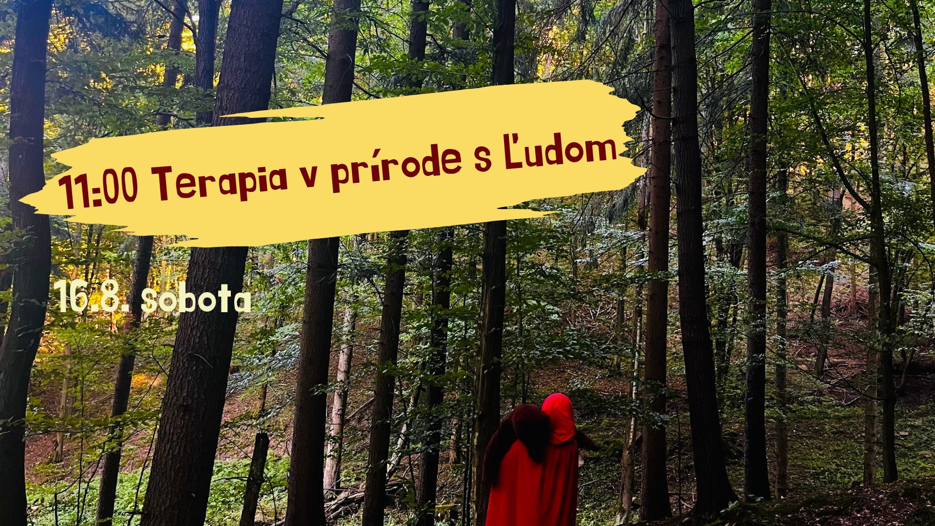 Terapia v prírode s Ľudom