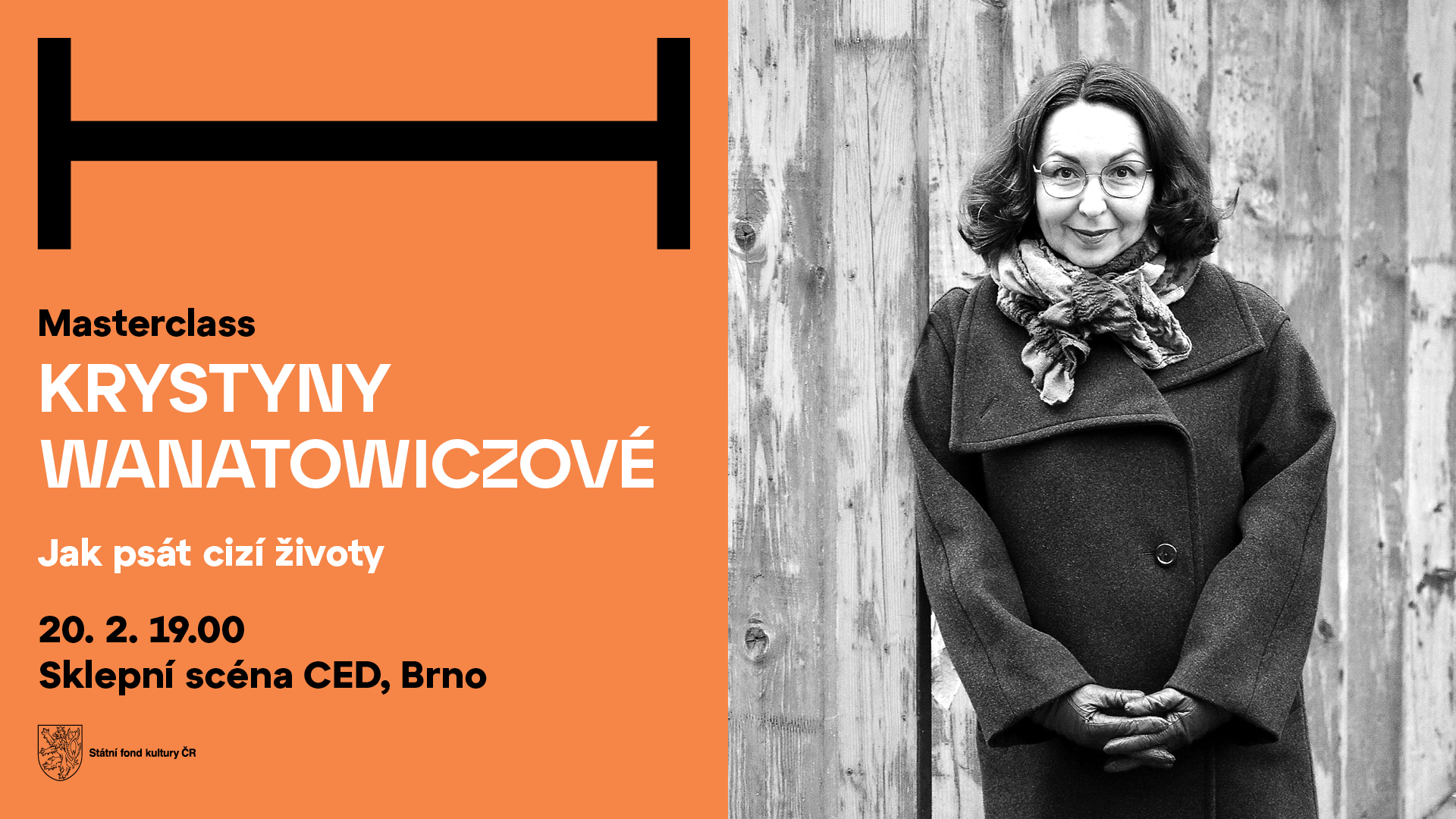 Masterclass časopisu Host: Krystyna Wanatowiczová – Jak psát cizí životy