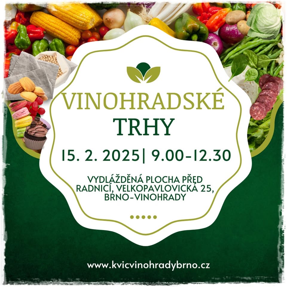 Jedeme na farmářské trhy / Brno-Vinohrady / 15.2.2025 /
